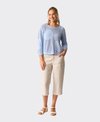 Foil Sweater Spotted Cotton Knit