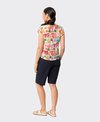 Foil Top Do the Twist Hem Linen