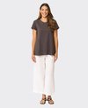 Foil Tee Edgy Frill Cuff
