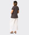 Foil Tee Edgy Frill Cuff