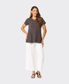 Foil Tee Edgy Frill Cuff