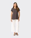 Foil Tee Edgy Frill Cuff