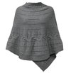 Noble Wilde Womens Cable Poncho
