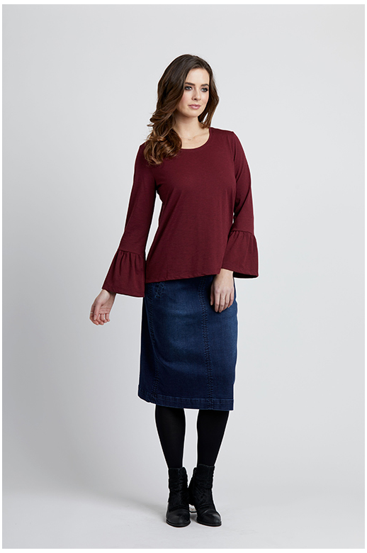 Vassalli Skirt A-line Mid Length