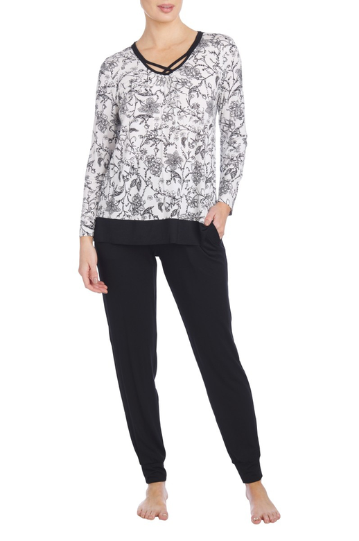 Givoni PJ Modal VNeck Women's Sleepwear Yarntons Free NZ