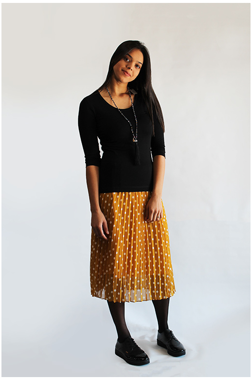 Esplanade Tee Scoop Neck 3/4 Sleeve