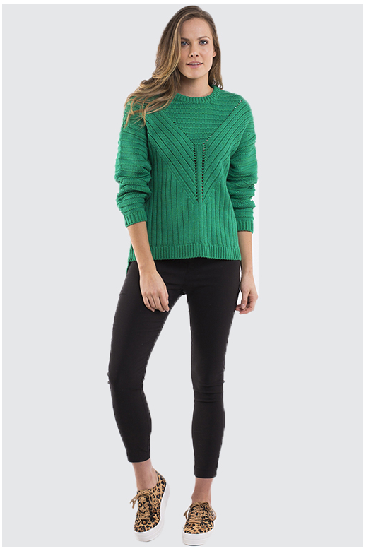 Elm Knit Emerald