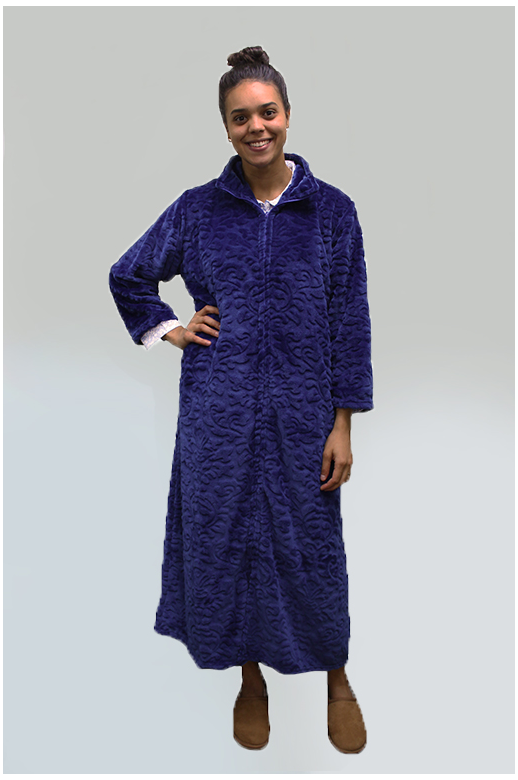 Pierre Cardin Zip Thru Long Robe