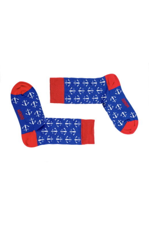 Munro God Socks Anchor Red