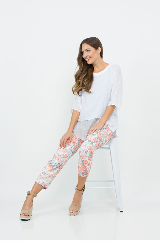 Threadz Jeans Floral Print