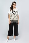 Threadz Top Cap Sleeve Heart