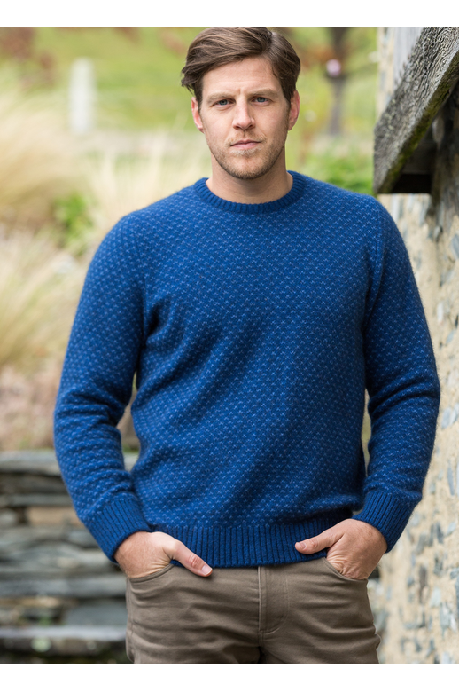 Noble Wilde Mens Birds Eye Crew