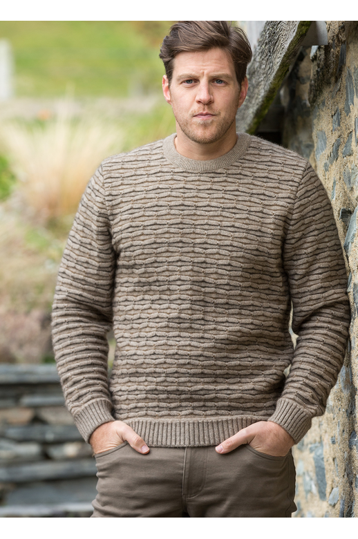 Noble Wilde Mens Ripple Sweater 