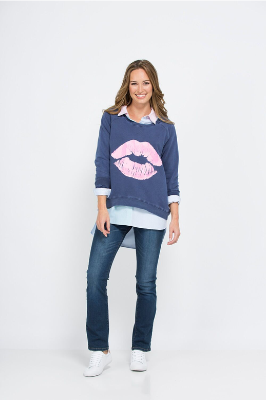 Threadz Sweatshirt Lips