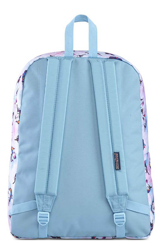 Jansport Superbreak Unicorn Clouds School Bags Yarntons Free NZ