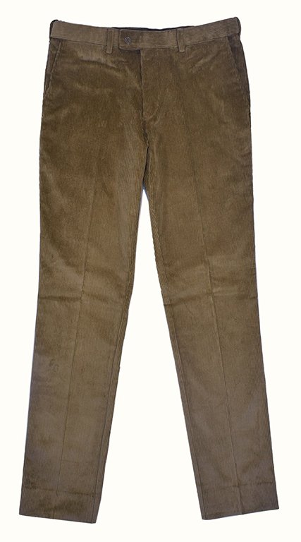 Corduroy Trousers - Moss
