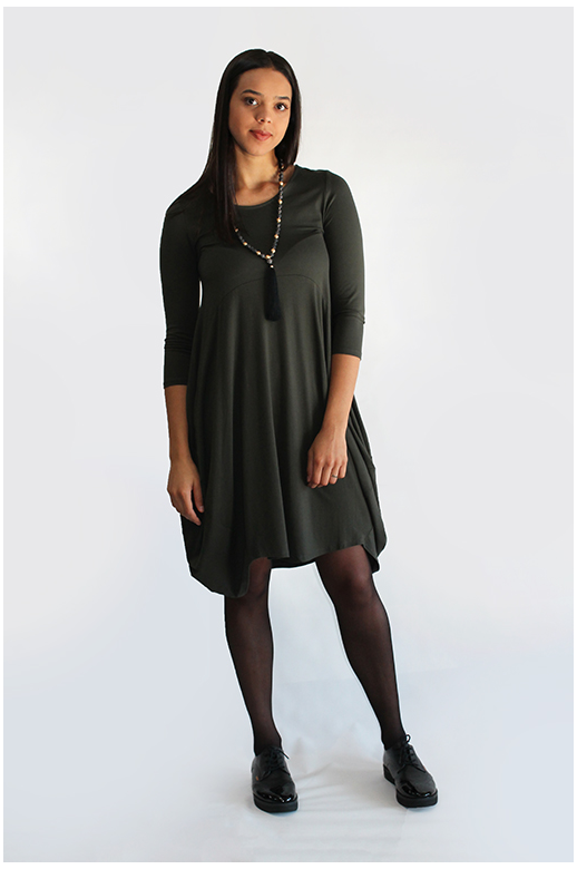 Esplanade Dress Volume Hem