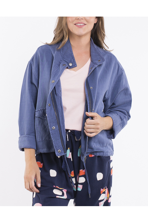 Elm Jacket Zip Draw Hem