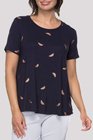 Threadz Tee S/S Feather Print