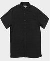 Kingston Grange Shirt S/S Bamboo Black