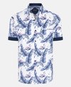 Tarocash Shirt S/S Key Largo Flamingo Print