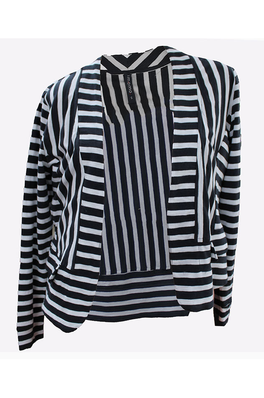 Memo Jacket Open Front Slub