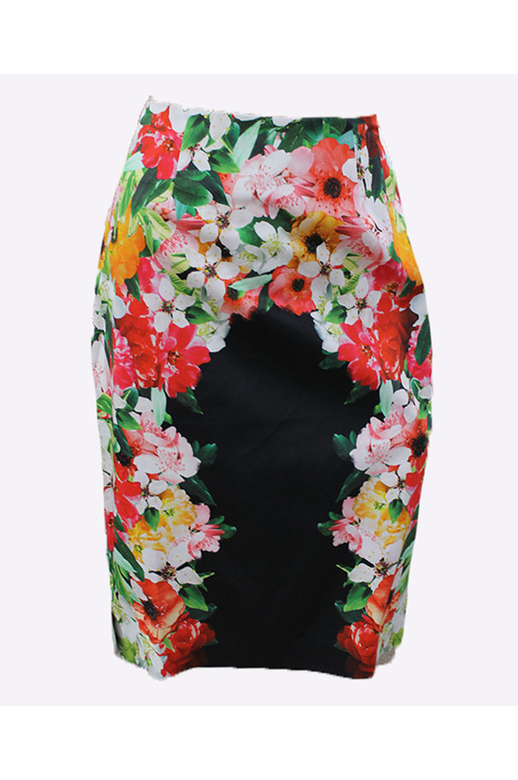 Foil Skirt Cotton Sateen Women's Skirts Yarntons Free NZ shipping