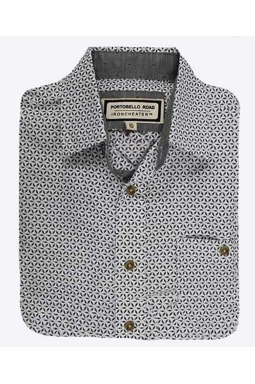 Portobello Rd Shirt S/S Leaf Print