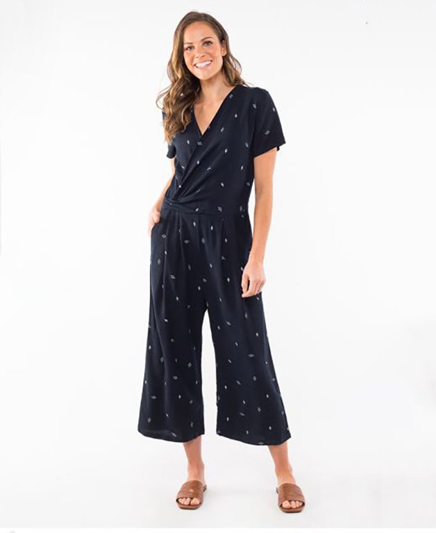 Elm Jumpsuit X Front Women's Tops Yarntons Free NZ shipping on