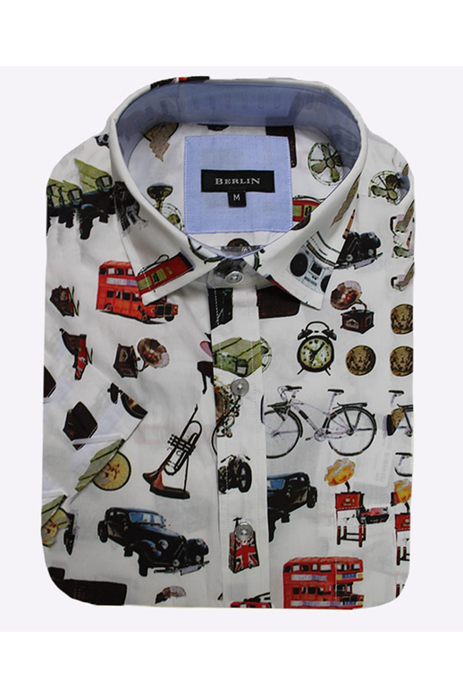 Berlin Shirt S/S London Print