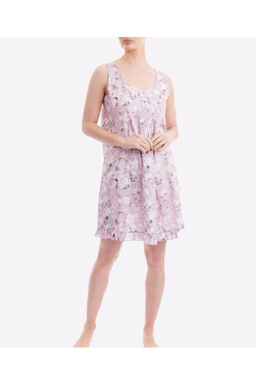 Givoni Nite S/L Pleat Front Print Cotton