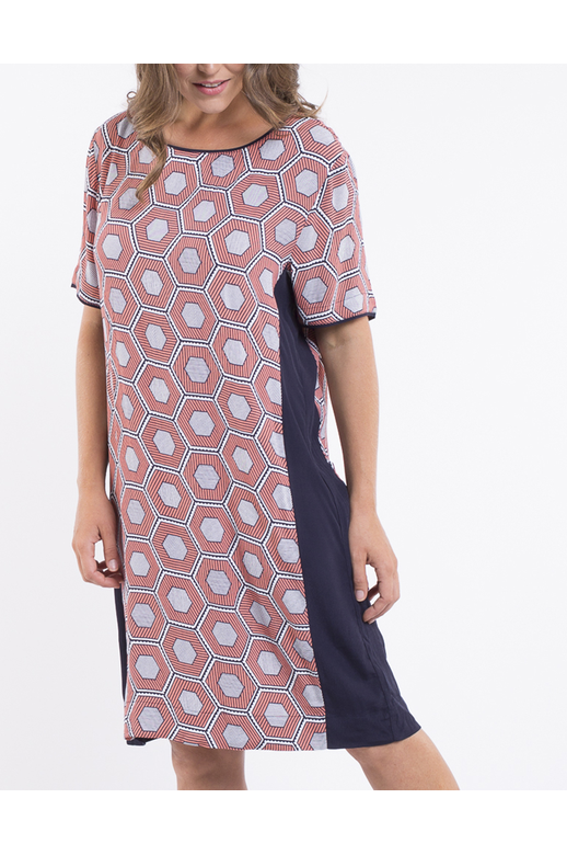 Elm Dress Geo Shift