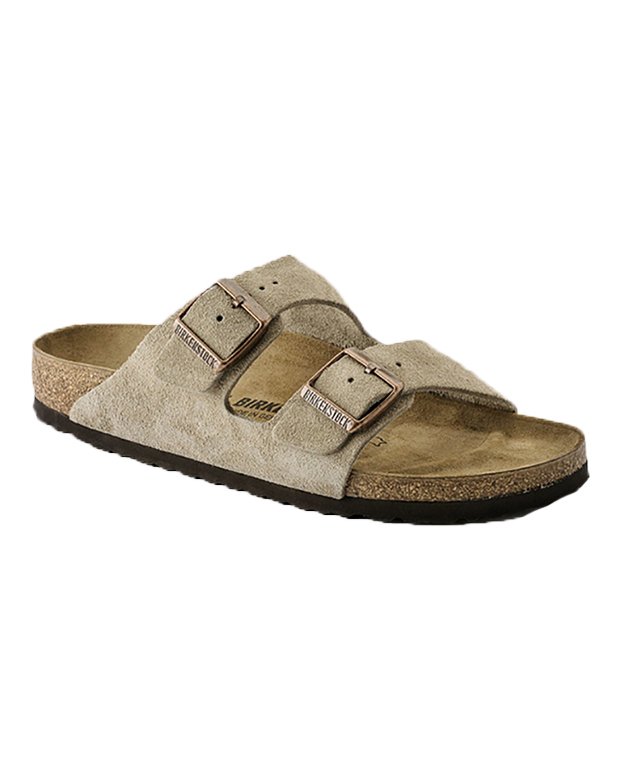 BIRKO Premium BIRKENSTOCK Nude Tan Suede Leather Arizona 