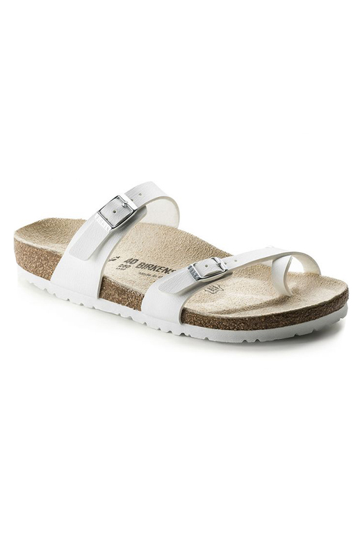 Birkenstock Mayari Birko Flor White Regular BrandsMens Yarntons New Zealand’s Trusted