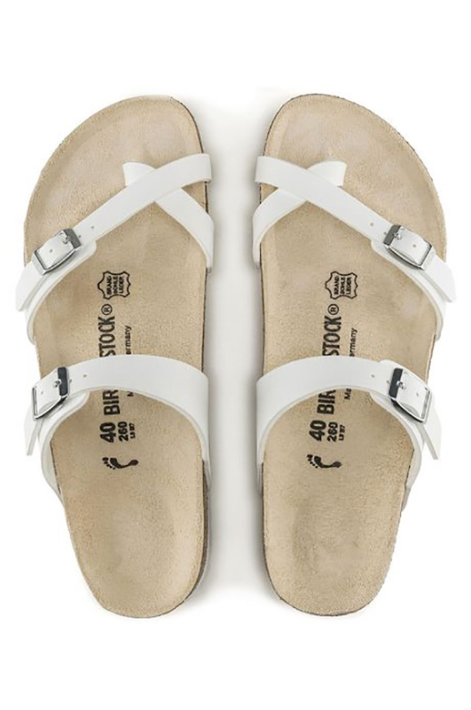 Birkenstock Mayari Birko Flor White Regular BrandsMens Yarntons New Zealand’s Trusted