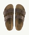Birkenstock Arizona Birkibuc Mocca Regular