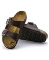 Birkenstock Arizona Birko-Flor Dark Brown Regular