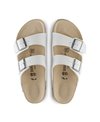 Birkenstock Arizona Birko-Flor White Narrow