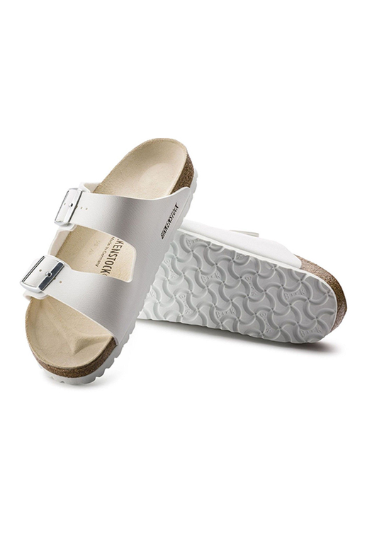 Birkenstock Arizona Birko-Flor White Narrow