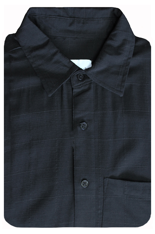 Kingston Grange Shirt S/S Bamboo Black
