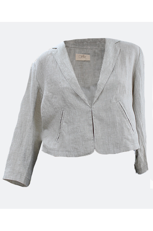 Oh Three Jacket Linen Tailored 