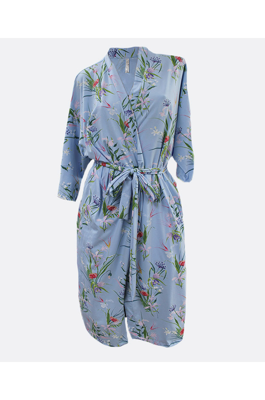 La Boutique Robe Floral Knit