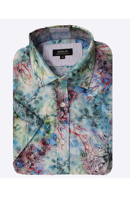 Berlin Shirt S/S Floral Print