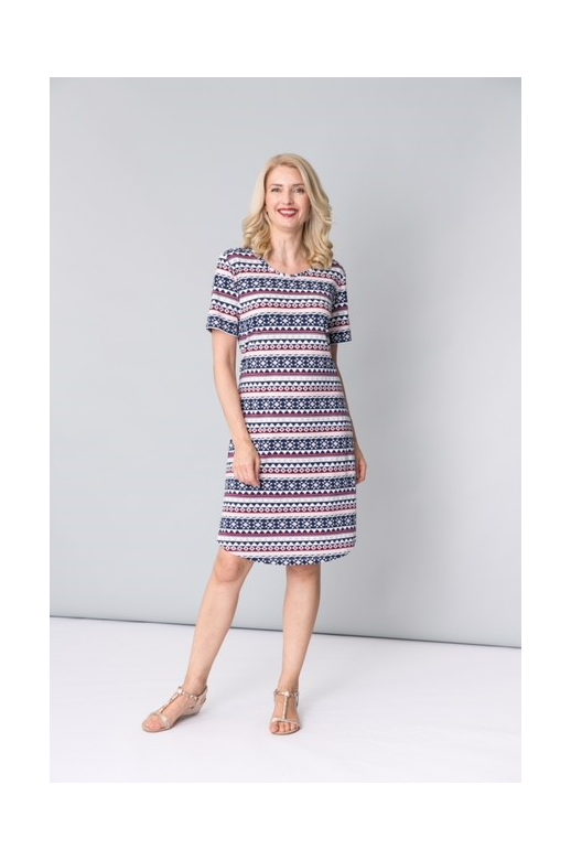 Cordelia St Dress S/S Print Women's Dresses Yarntons Free NZ shipping on orders over 150