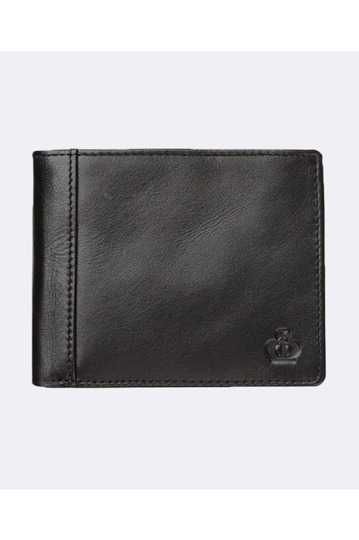 Jeff Banks Leather Wallet Zip Compartment 